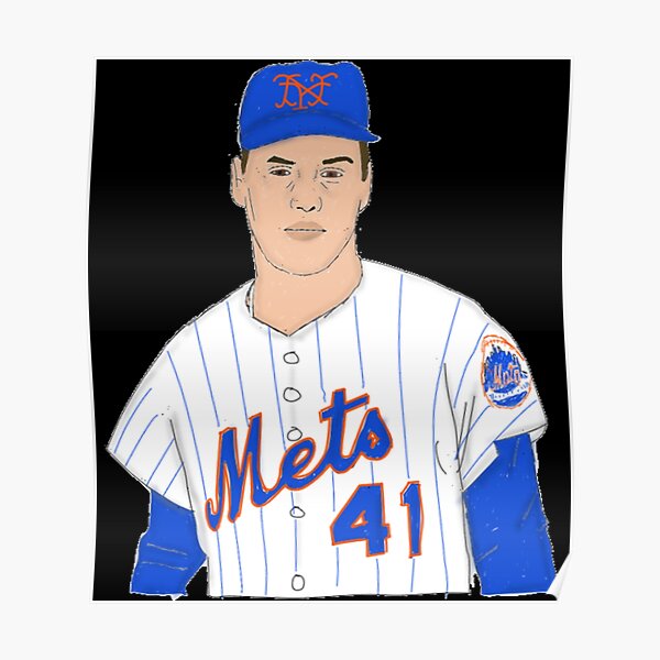 Tom Seaver 41 Memorial Patch - New York Mets The Franchise Baseball Jersey  Patch