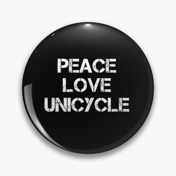 Item preview, Peace Love Unicycle designed and sold by rachidhaz.