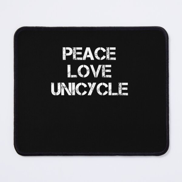 Item preview, Peace Love Unicycle designed and sold by rachidhaz.