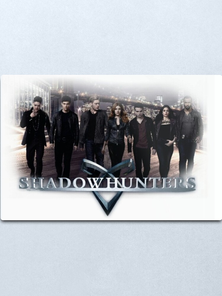 Shadowhunters Season 2 Cast Metal Print By Shadowsmalfoy Redbubble