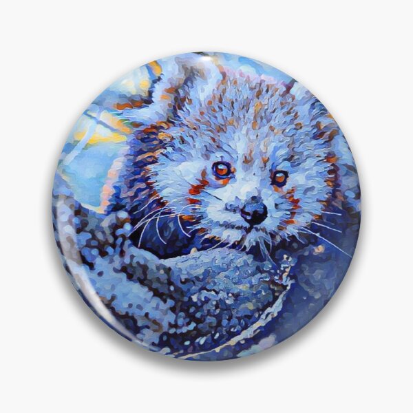 Item preview, Winter Season Portrait Red Panda Art designed and sold by TheWildFlix.