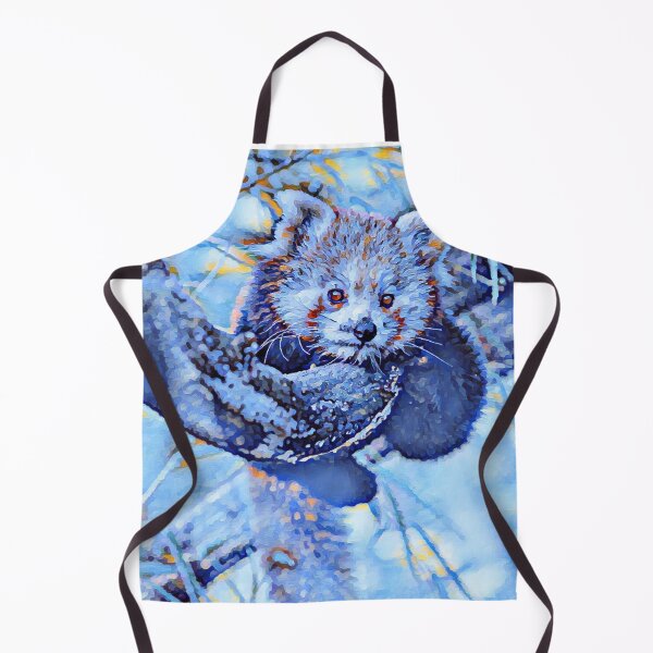 Item preview, Winter Season Portrait Red Panda Art designed and sold by TheWildFlix.