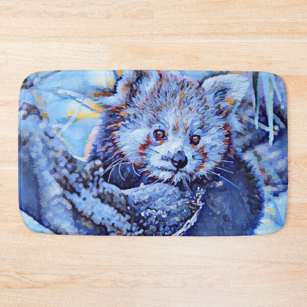 Item preview, Winter Season Portrait Red Panda Art designed and sold by TheWildFlix.