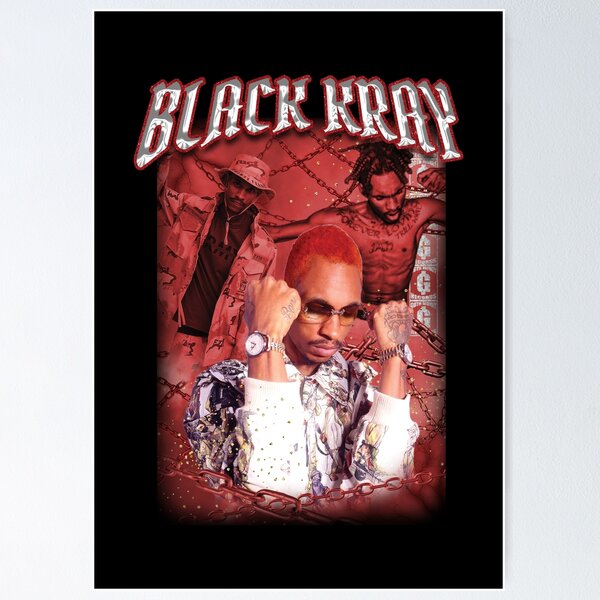 Item preview, Black Kray Vintage Bootleg Shirt designed and sold by amaraunknown.
