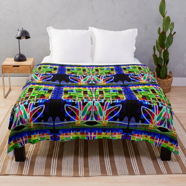 Item preview, Square Flower Squared (Big Pixel) designed and sold by JohnnyArtPavlou.