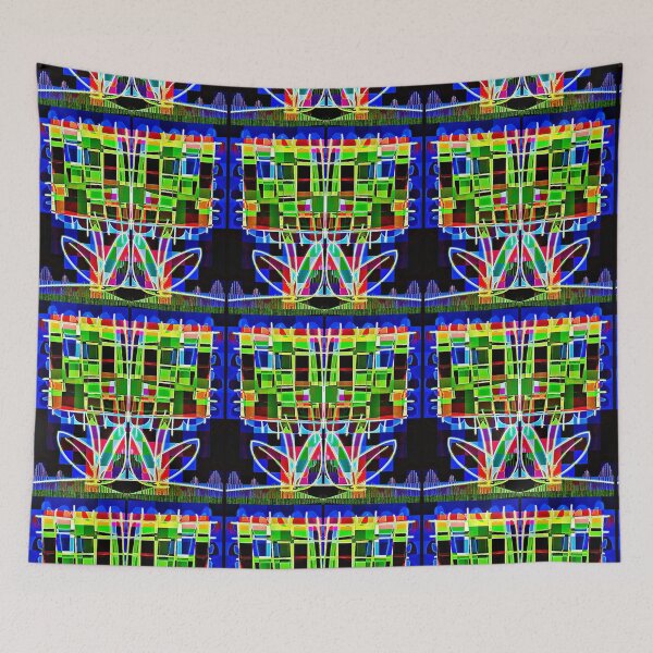 Artikelvorschau, Square Flower Squared (Big Pixel) entworfen und verkauft von JohnnyArtPavlou.