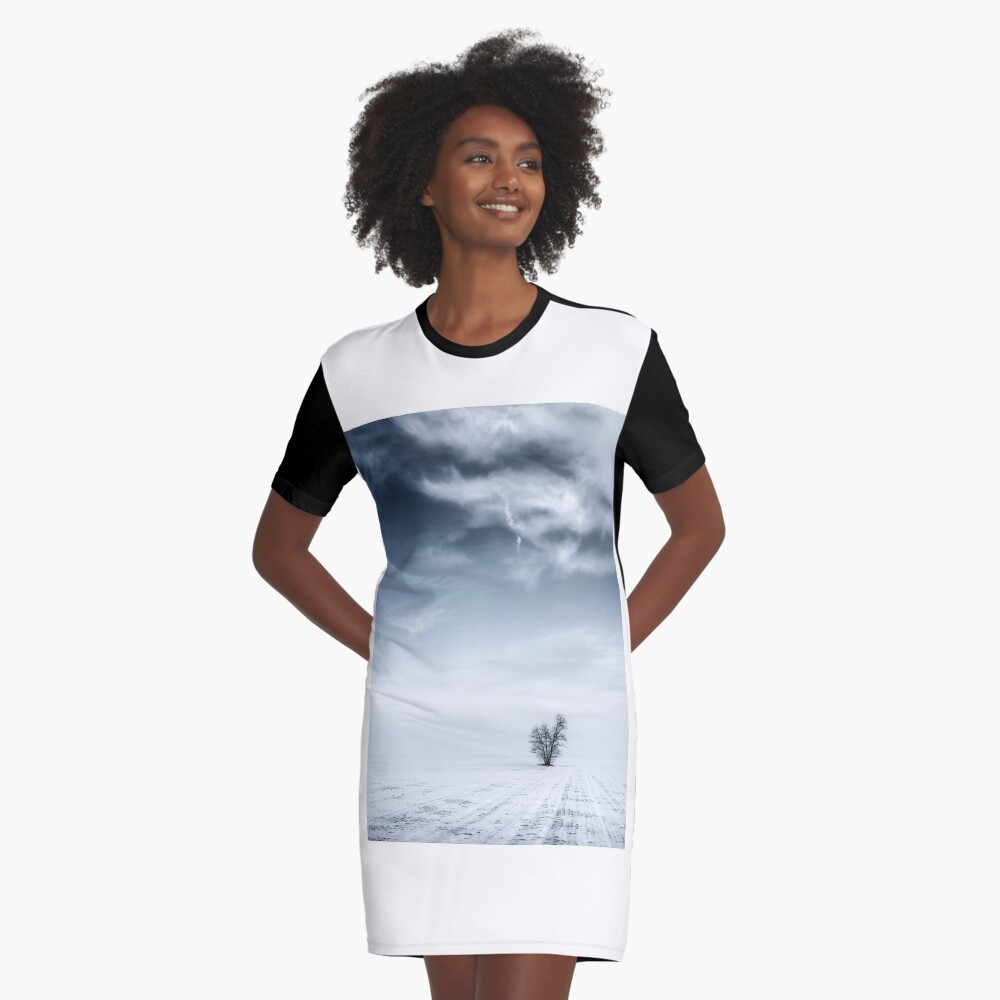 Item preview, Graphic T-Shirt Dress designed and sold by Livius.