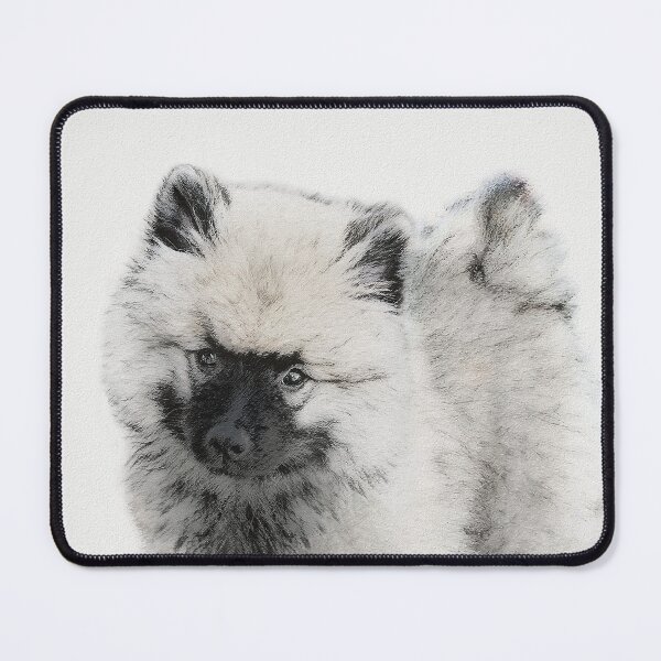 Item preview, Keeshond Puppy (Drawing) designed and sold by alpendesigns.