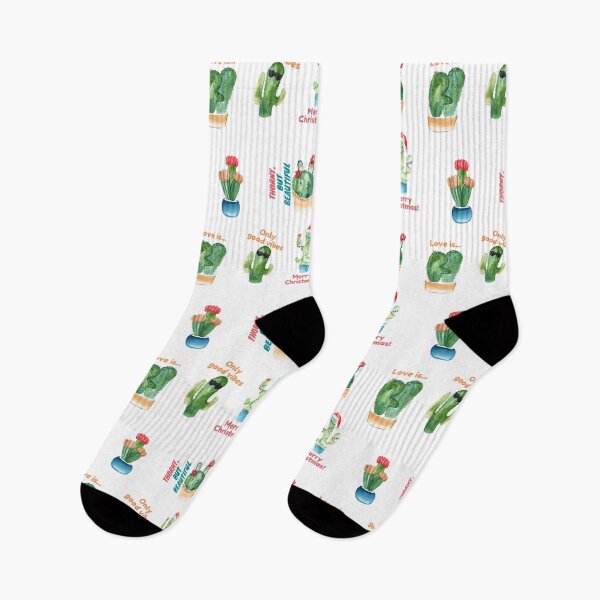 Item preview,  cactus sticker set, sticker pack  funy cactus, Round Cactus, Quirky Cactus, Royal Cactus, Life Is Like A Cactus, Thorny, but beautiful designed and sold by GaliaTati.