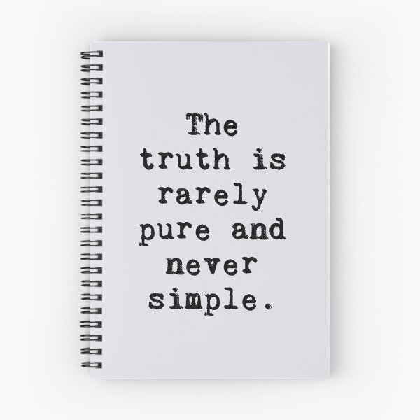 Item preview, Oscar Wilde Quote - The truth is rarely pure and never simple. - The Importance of Being Earnest designed and sold by violet-hope.