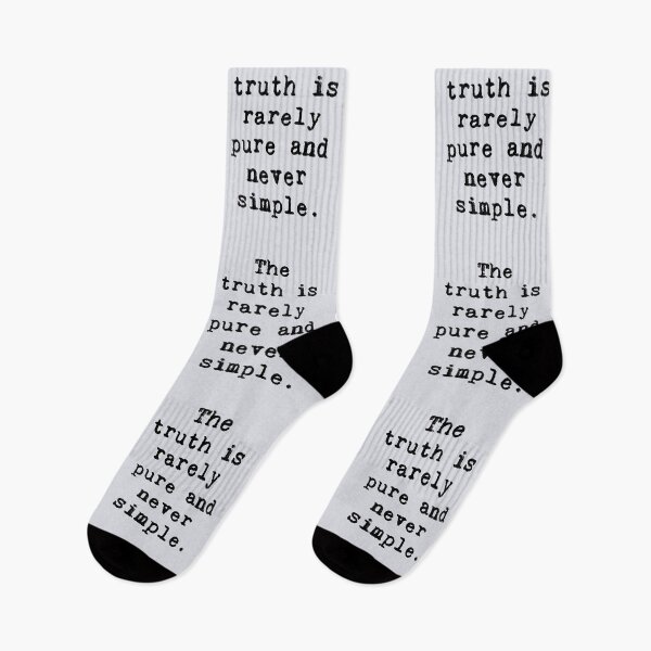 Item preview, Oscar Wilde Quote - The truth is rarely pure and never simple. - The Importance of Being Earnest designed and sold by violet-hope.