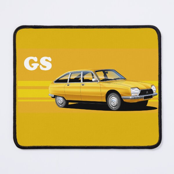 Item preview, T-shirt Car Art - Yellow Citro.en GS designed and sold by RJWautographics.