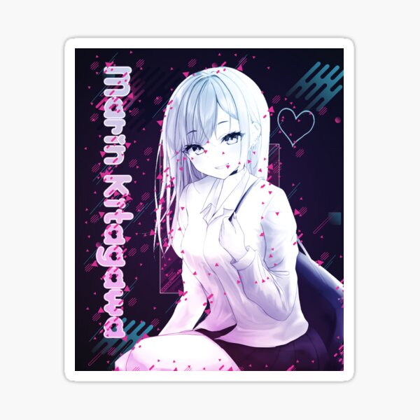 Waifu Girl Marin Kitagawa Hentai Ecchi My Dress Up Darlig Anime Kiss-Cut  Sticker