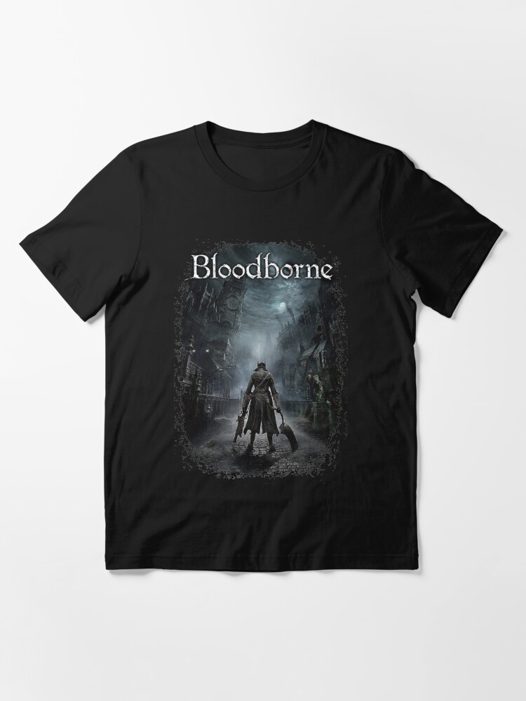 Thumbnail 3 of 7, Essential T-Shirt, Main Hunter in Yharnam | For Gamers designed and sold by Hunter-Wolfman.
