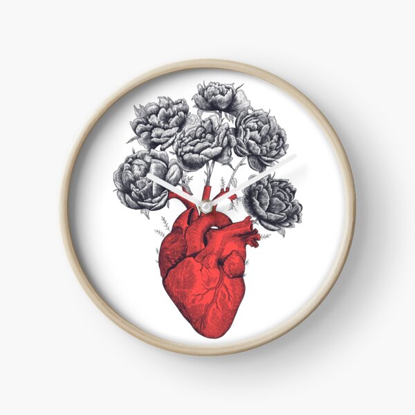 Artikel-Vorschau von Heart with peonies, designt und verkauft von Valeriya Korenkova Kodamorkovkart.