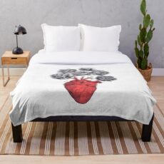 Manta Heart with peonies