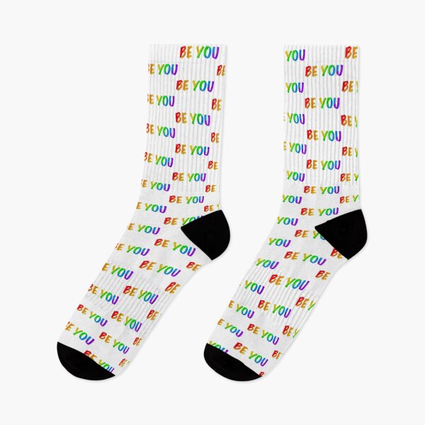 Item preview, Be you - rainbow design - pride - ally designed and sold by ndubrey.