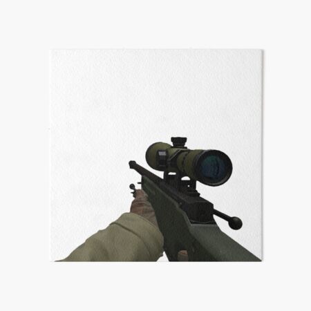 CS:GO Counter Strike Global Offensive Sniper Art Board Print