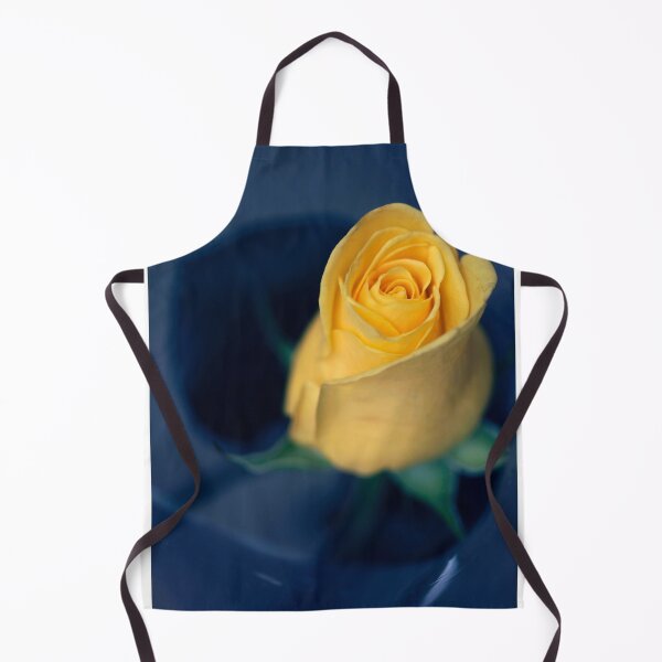 Item preview, Yellow rose on blue background designed and sold by olena2552.