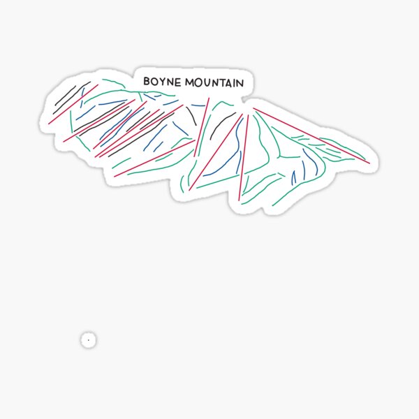 Item preview, Boyne Moutan trail map designed and sold by Skier1714.
