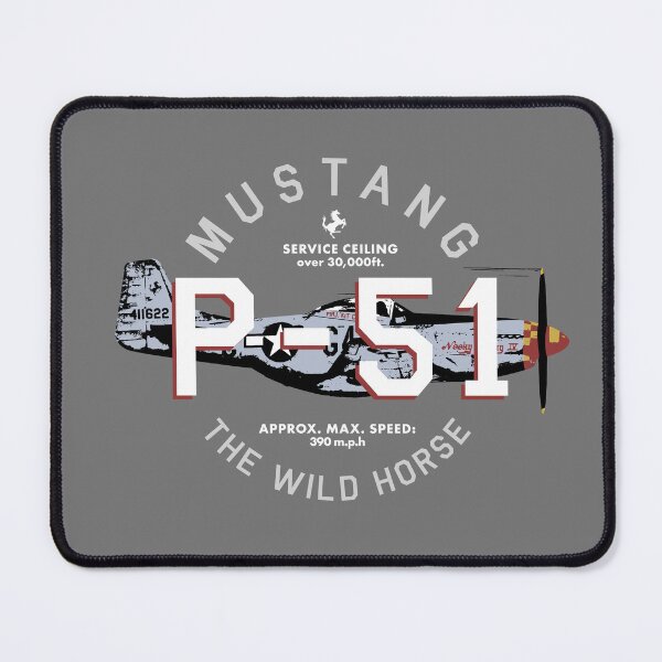 Item preview, P-51 MUSTANG - Nooky Booky IV - Grey designed and sold by boltjesdesign.