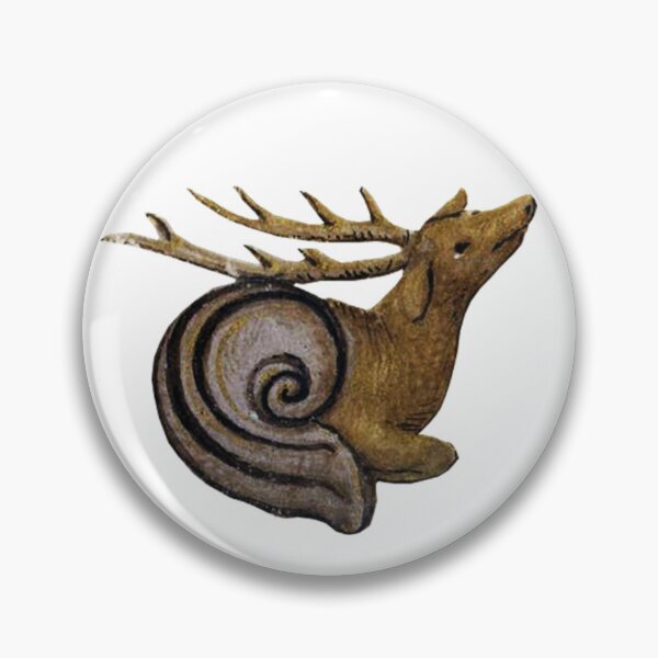 Item preview, Medieval Mythical Creature: Snail-Deer designed and sold by Demonik-Art.