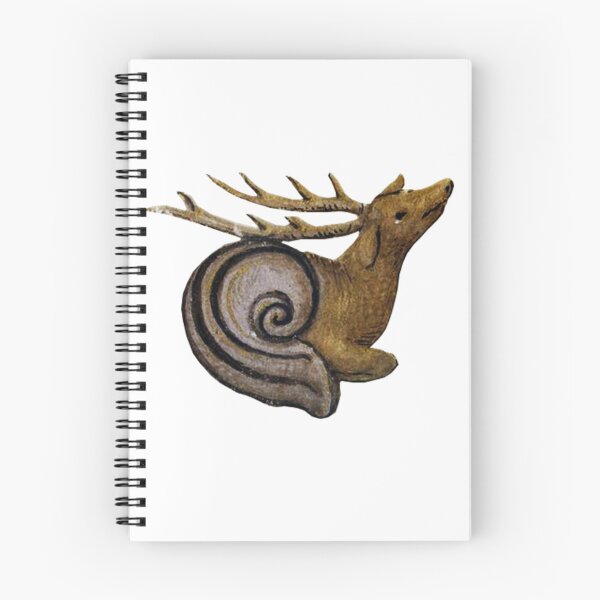 Item preview, Medieval Mythical Creature: Snail-Deer designed and sold by Demonik-Art.