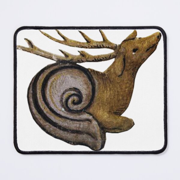 Item preview, Medieval Mythical Creature: Snail-Deer designed and sold by Demonik-Art.