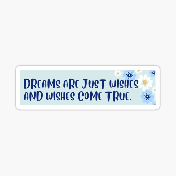 Dreams Sticker