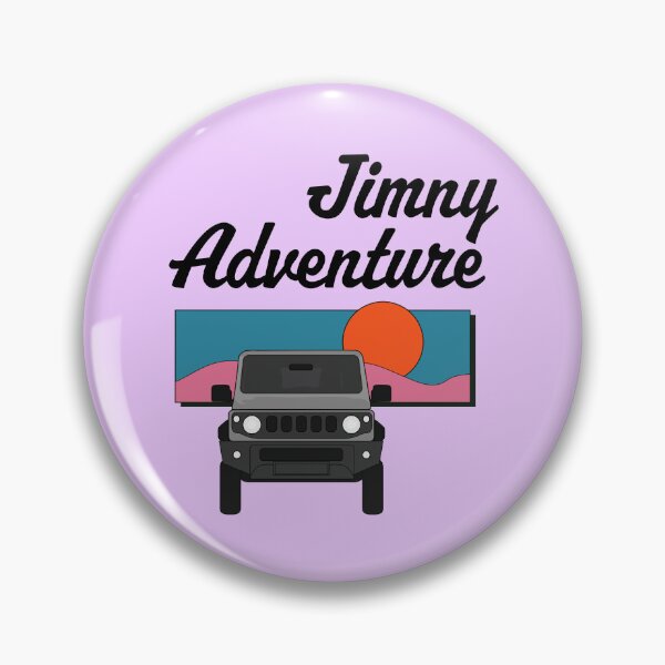 Item preview, Medium Grey Suzuki Jimny Adventure Sunrise Sunset designed and sold by stoicjimny.