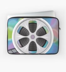 cinema film tape on disc Laptop Sleeve