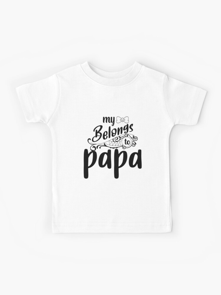 T shirt best sale bebe papa