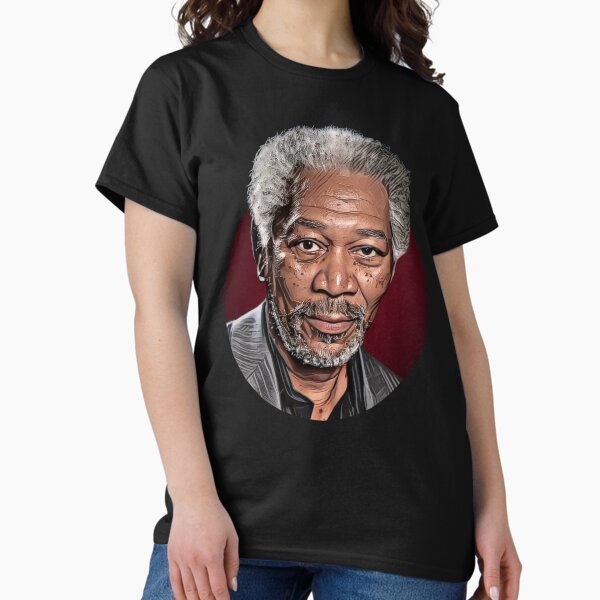Item preview, Morgan Freeman Cartoon designed and sold by CartoonStarsStd.