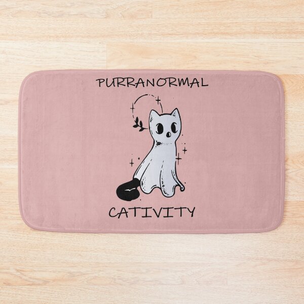 Item preview, purranormal cativity halloween funny ghost cat designed and sold by XXgooddeedXX.