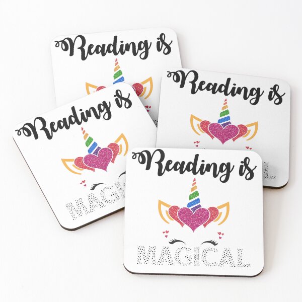 Item preview, Unicorn with rainbow - magic reading designed and sold by Karenamoon.