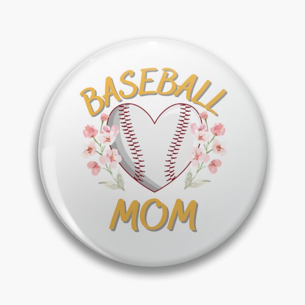 Artikelvorschau, Baseball-Mutter mit Herzen und Rosen entworfen und verkauft von two7designs.