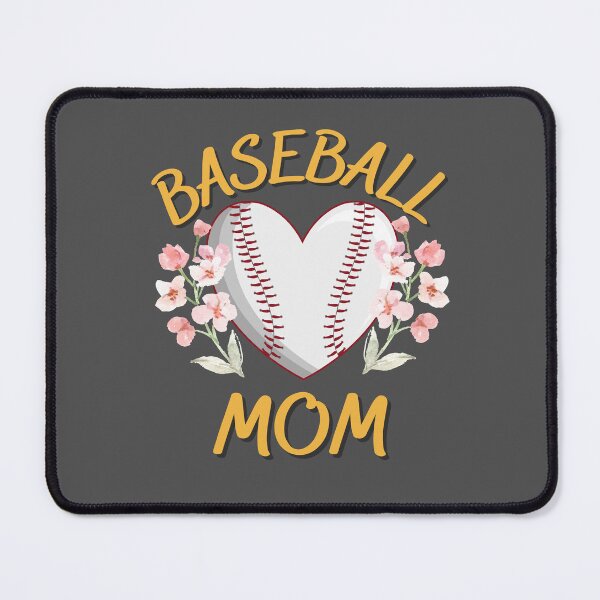Item preview, Baseball Mom with heart and roses designed and sold by two7designs.