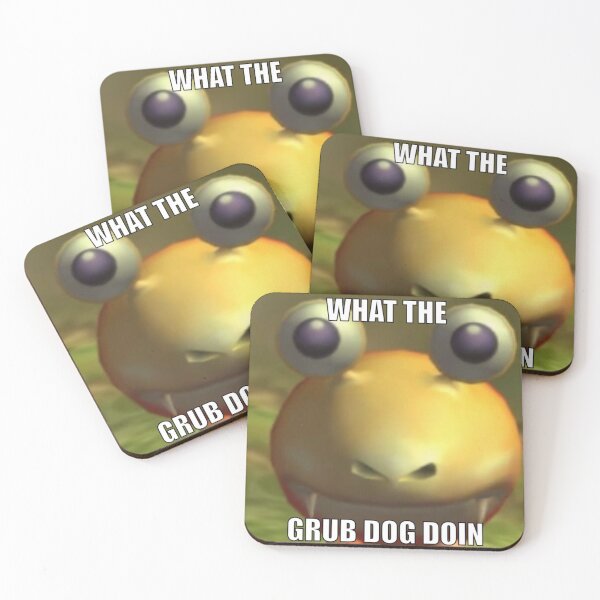 Item preview, WHAT THE GRUB DOG DOING Pikmin 2 Player Battle Memes designed and sold by P22PBM.