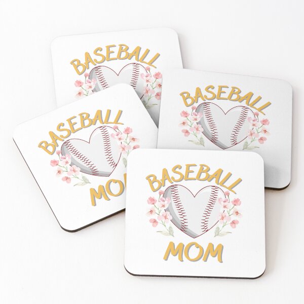 Item preview, Baseball Mom with heart and roses designed and sold by two7designs.