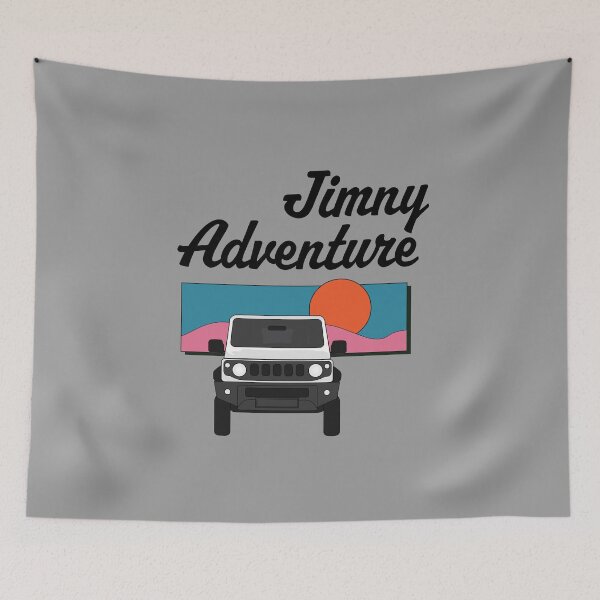 Item preview, Superior White Suzuki Jimny Adventure Sunrise Sunset designed and sold by stoicjimny.