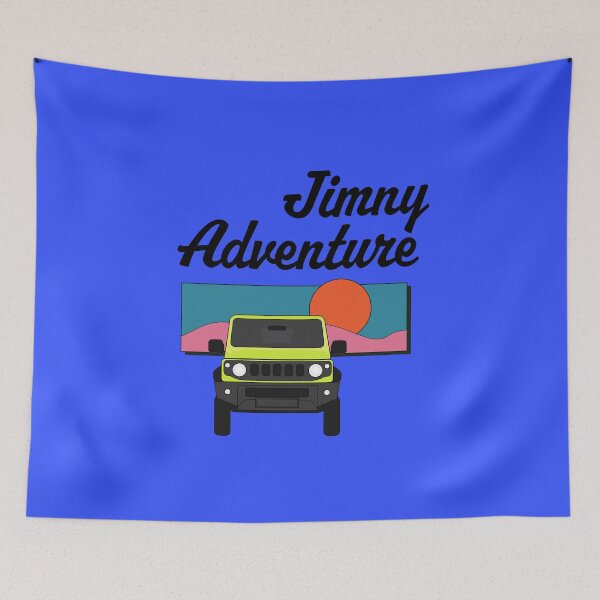 Item preview, Kinetic Yellow Suzuki Jimny Adventure Sunrise Sunset designed and sold by stoicjimny.