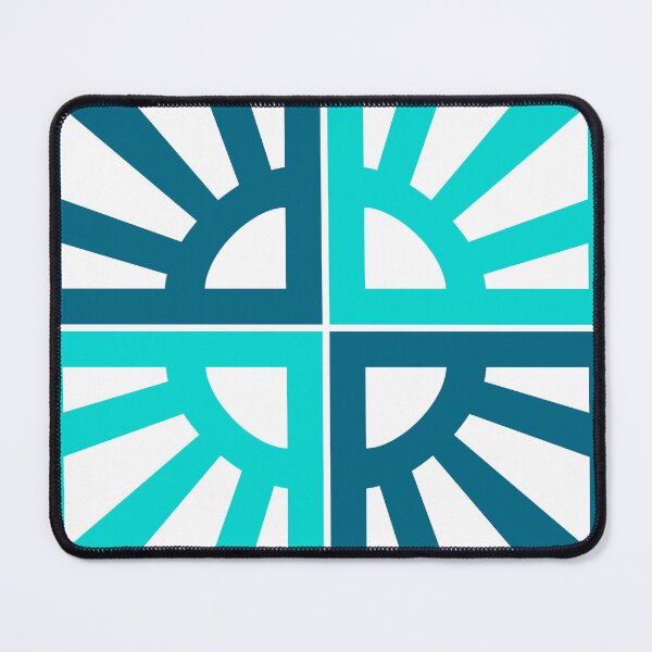 Item preview, Breeze Block Eleven Blue designed and sold by Owen1976.