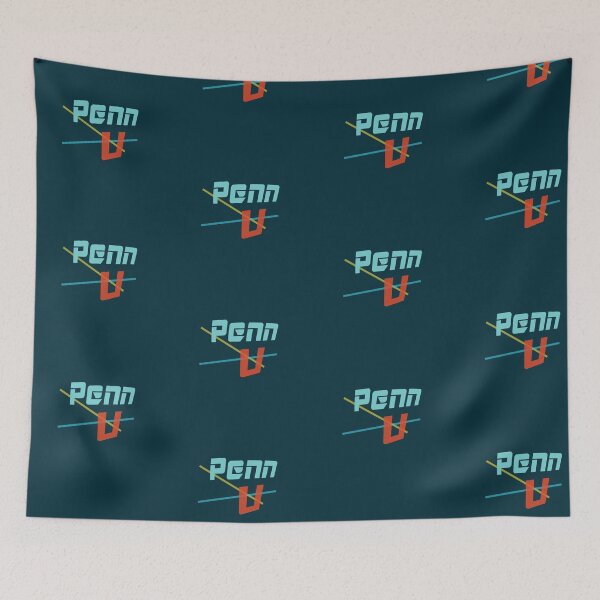 Item preview, Penn U abstract design  designed and sold by lobodelnoir.