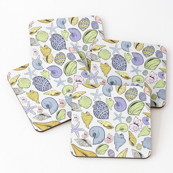 Item preview, white sea side shells designed and sold by Navitaloves.
