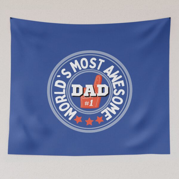 Item preview,  World's Most Awesome Dad designed and sold by BronikowskiART.