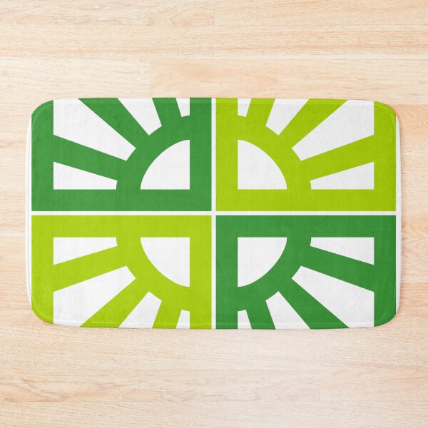 Item preview, Breeze Block Eleven Green designed and sold by Owen1976.