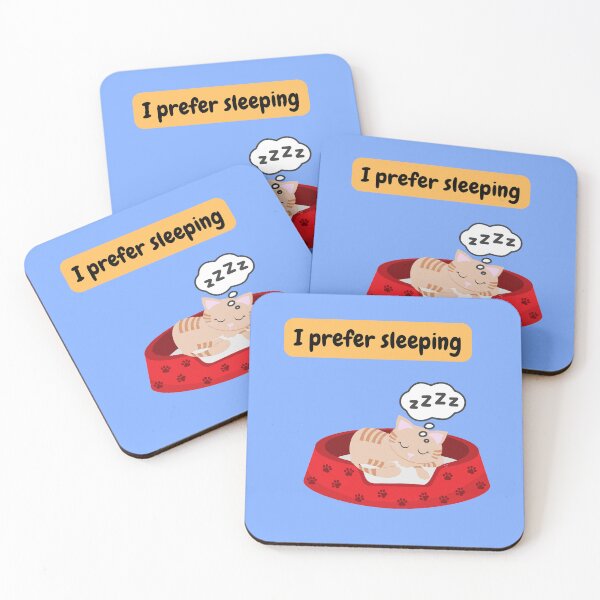 Item preview, I Prefer sleeping designed and sold by PhoeniXDreamer.