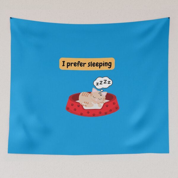 Item preview, I Prefer sleeping designed and sold by PhoeniXDreamer.
