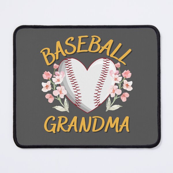 Item preview, Baseball Grandma with heart and roses designed and sold by two7designs.