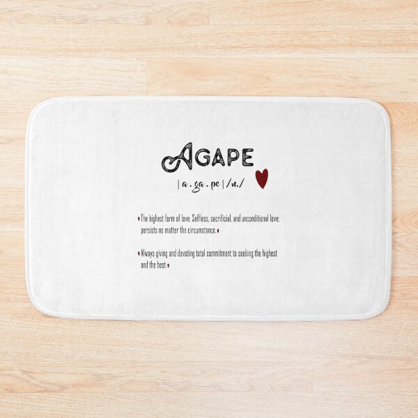 Item preview, Agape Definition - Agape Art Print - Definition Art Print - Digital Wall Art - Library Decorations - Gift for Bookworm - Book Lover Poster designed and sold by Humais Store.